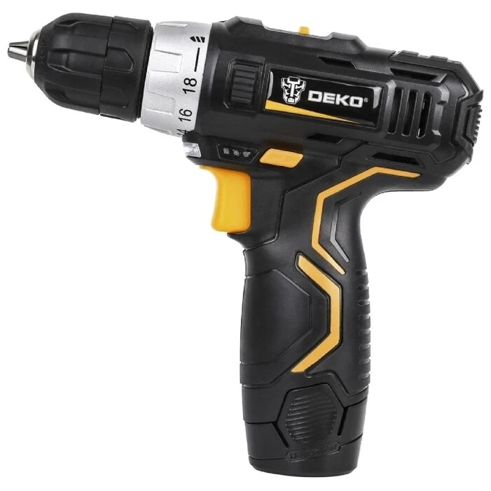 Дрель DEKO GCD12DU3 SET2 FU-Li-Ion - 063-4146 - фото 2