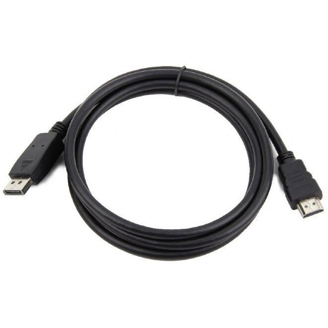 Кабель DisplayPort (M) - HDMI (M), 5м, Gembird CC-DP-HDMI-5M