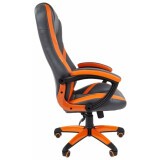 Игровое кресло Chairman Game 22 Gray/Orange (00-07023921) (00-07023921/00-07019435)