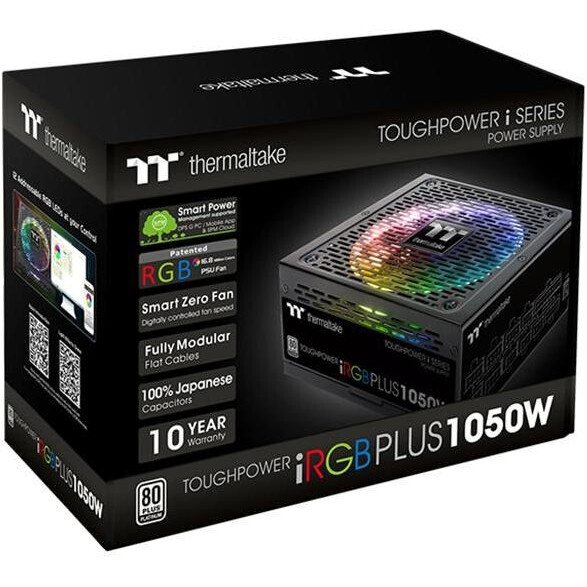 Блок питания 1050W Thermaltake Toughpower iRGB PLUS Platinum (PS-TPI-1050F2FDPE-1) - фото 7
