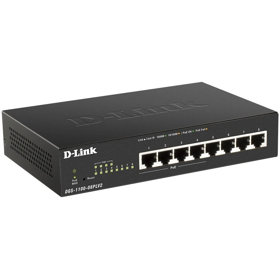 Коммутатор (свитч) D-Link DGS-1100-08PLV2 - фото 2