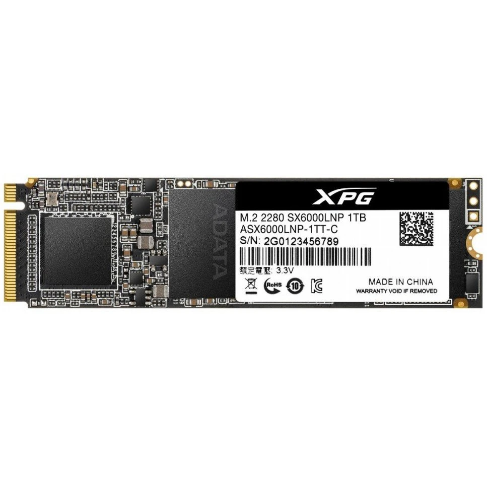 Накопитель SSD 1TB ADATA XPG SX6000 Lite (ASX6000LNP-1TT-C)