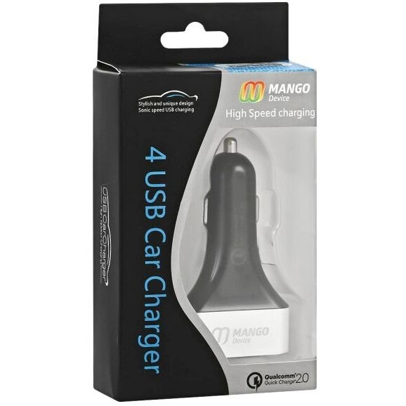Автомобильное зарядное устройство MANGO Device MD-CC-102 Silver - MD-CC-102S - фото 4