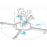 Кронштейн Holder PR-103-W White