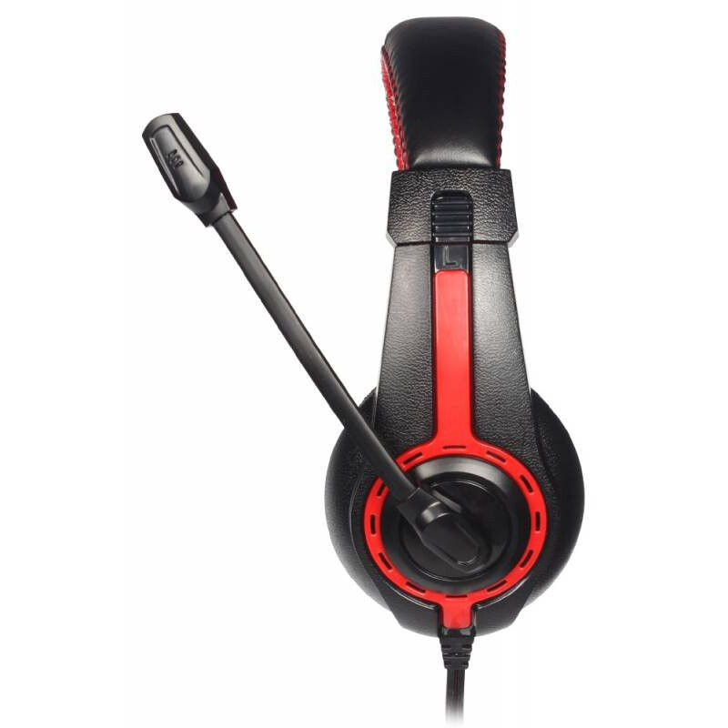 Гарнитура Oklick HS-L200 Black/Red - фото 3
