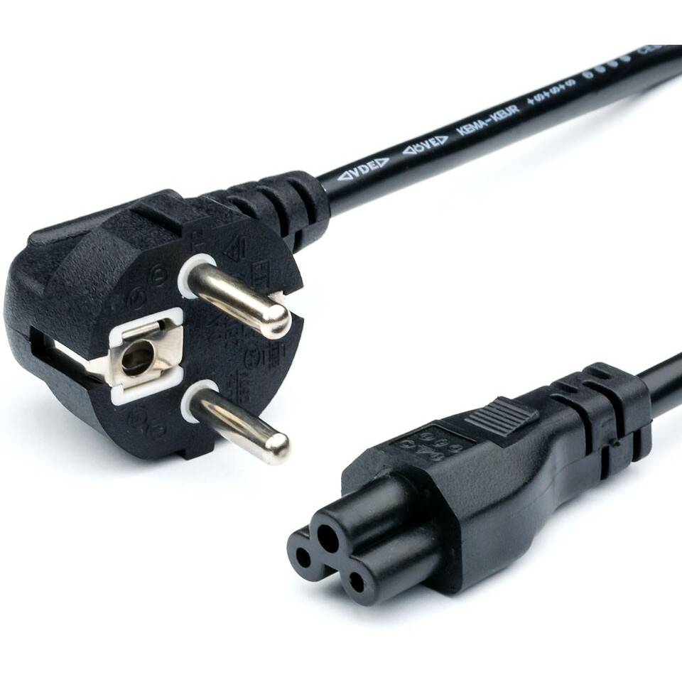Кабель питания Schuko - C5, 1.8м, ATCOM AT15270