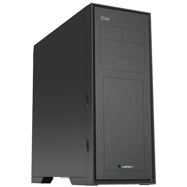 Корпус GameMax TiTan Silent Black - TiTanSilent