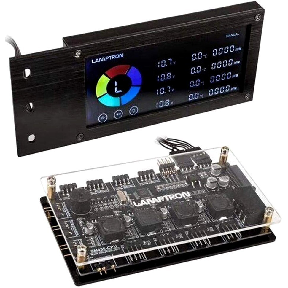 Контроллер вентиляторов Lamptron SM436B