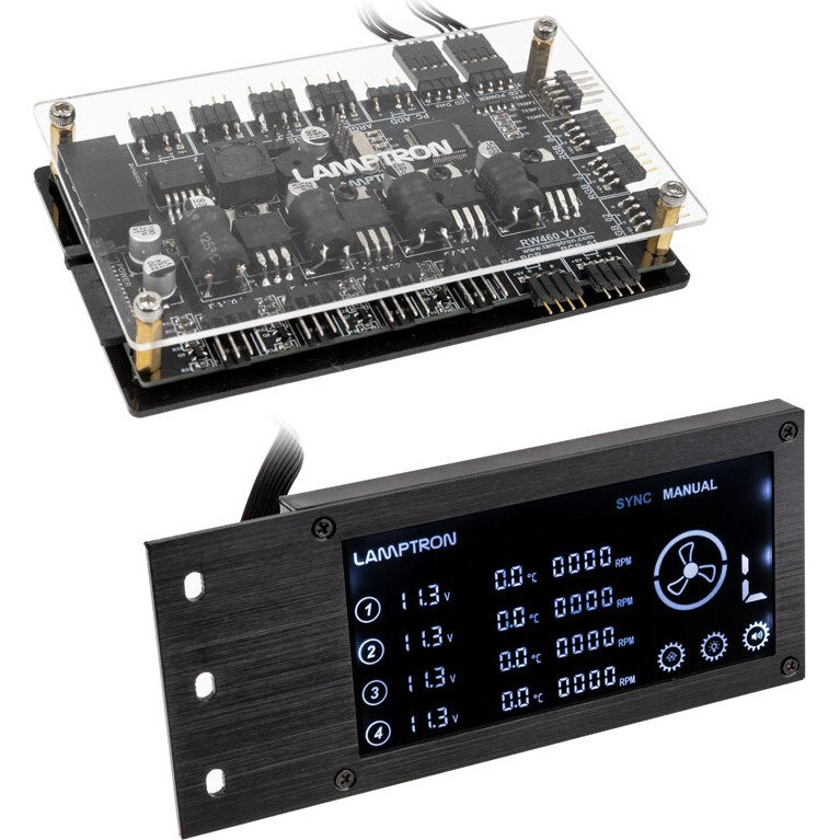 Контроллер вентиляторов Lamptron RW460B