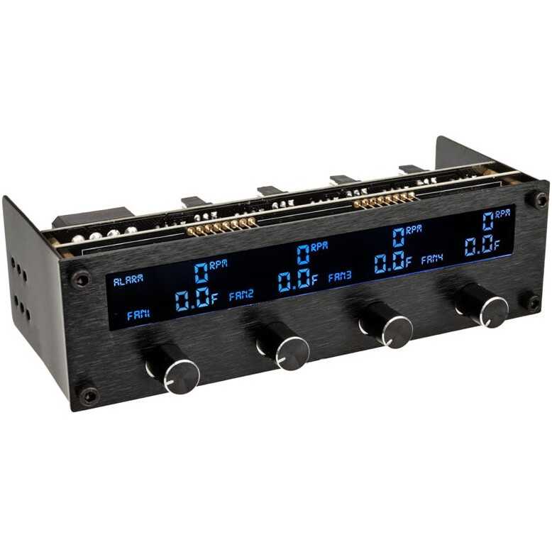 Контроллер вентиляторов Lamptron FC6 SYNC Black