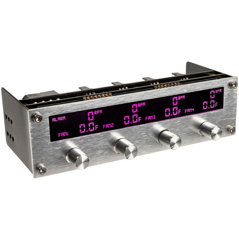 Контроллер вентиляторов Lamptron FC6 SYNC Silver