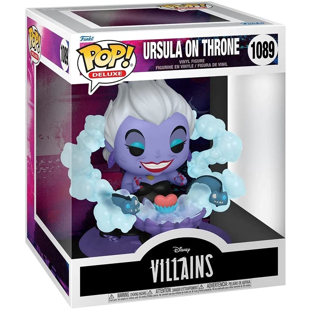 Фигурка Funko POP! Deluxe Disney Villains Ursula on Throne - 50271 - фото 2