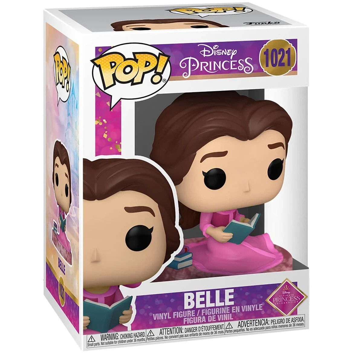 Фигурка Funko POP! Disney Ultimate Princess Belle - 56349 - фото 2