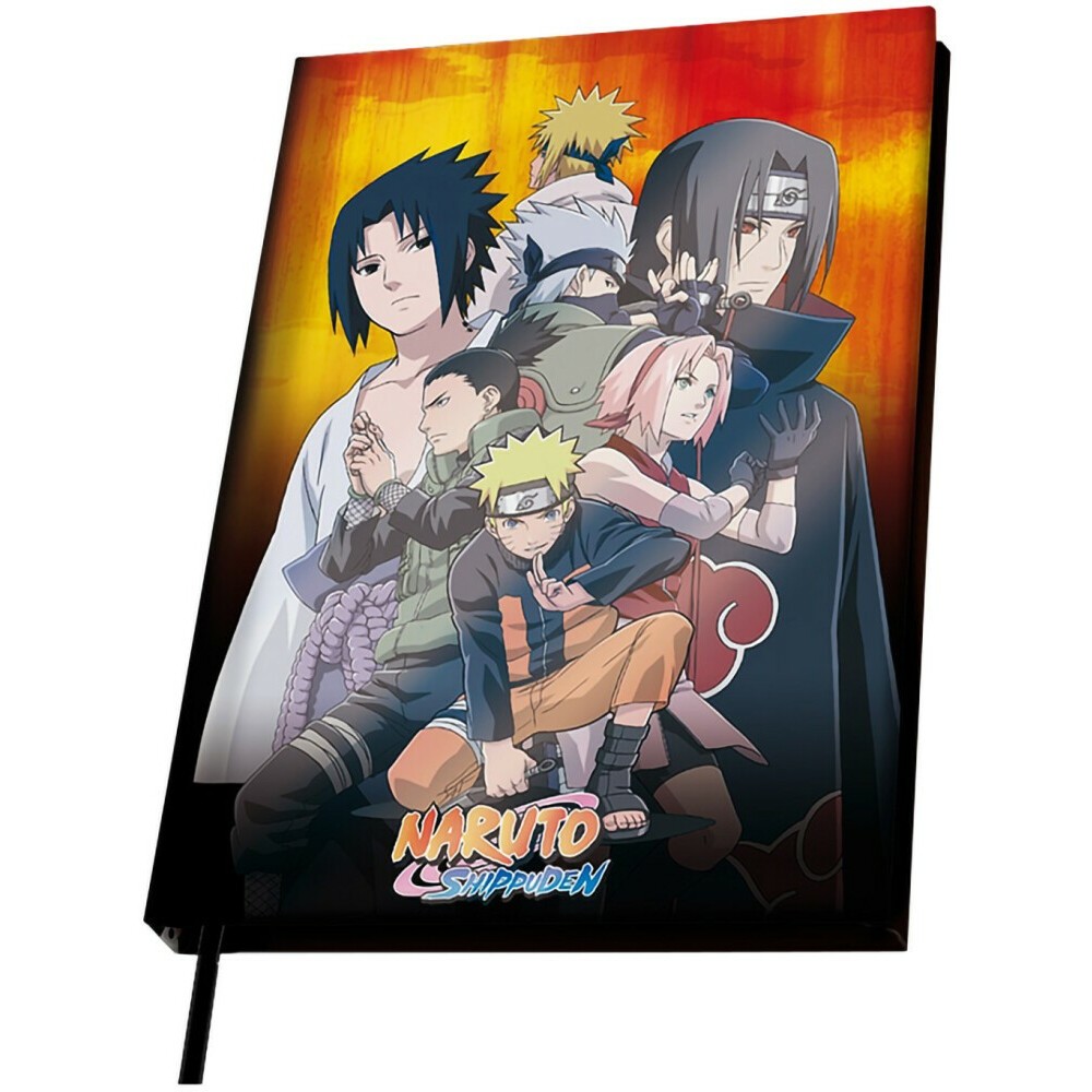 Блокнот ABYstyle Naruto Shippuuden Notebook Konoha Group A5 - ABY365