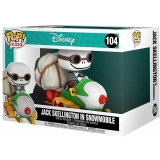 Фигурка Funko POP! Rides Disney TNBC Jack Skellington in Snowmobile (49146)