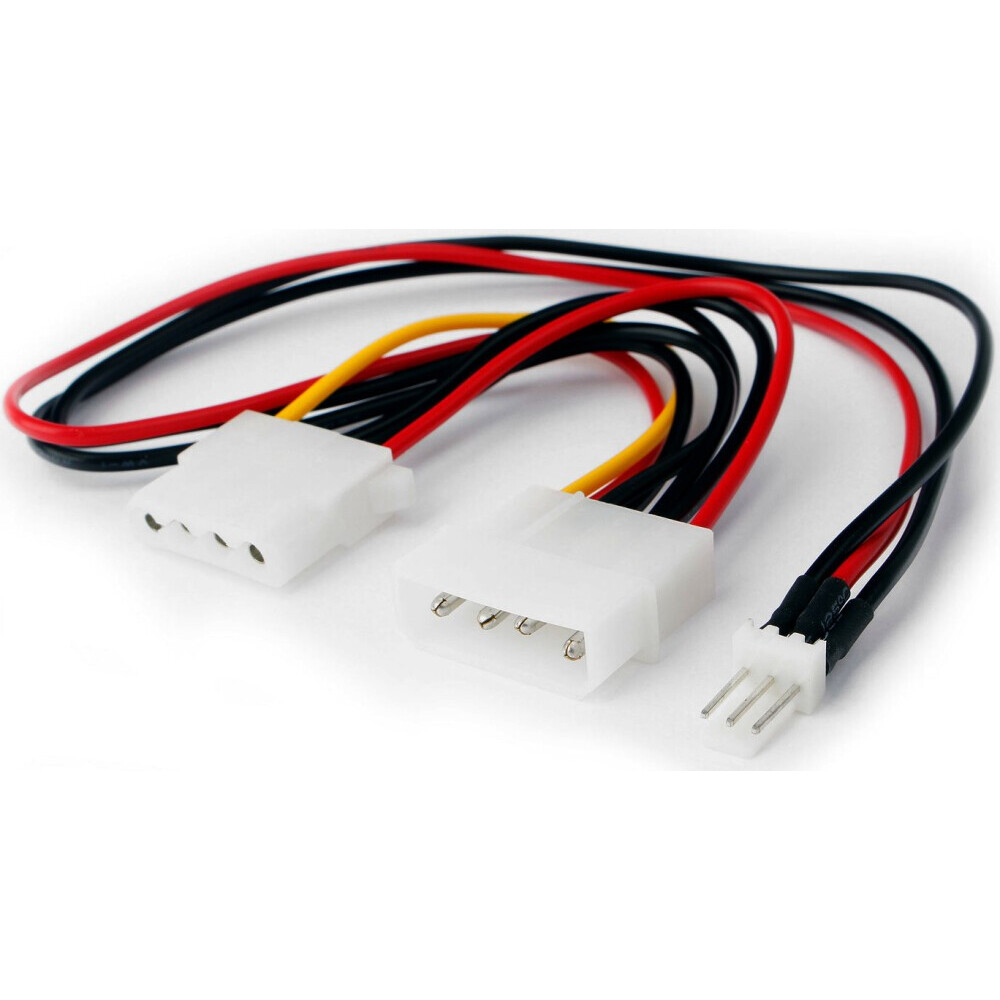 Переходник Molex - 3-pin, 0.15м, Cablexpert CC-PSU-5