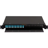 Оптический кросс NIKOMAX NMF-RP24LCUS2-TS-P1-1U-BK