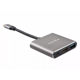 Переходник USB Type-C - HDMI/USB3.0/USB Type-C, Telecom TUC010T