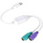 Переходник USB - 2x PS/2, Delux KDUSB_PS2