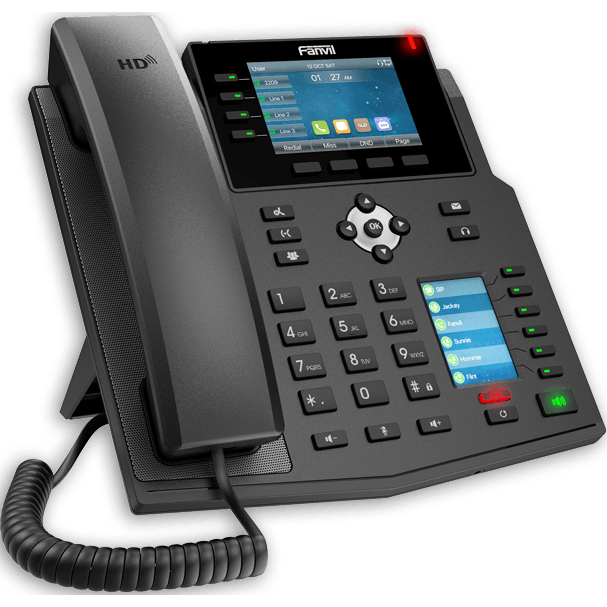 VoIP-телефон Fanvil (Linkvil) X5U V2 Black (Rev B-V2)