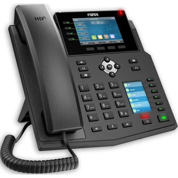 VoIP-телефон Fanvil (Linkvil) X5U V2 Black (Rev B-V2)