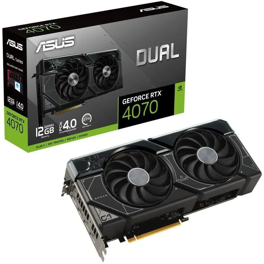 Видеокарта NVIDIA GeForce RTX 4070 ASUS 12GB (DUAL-RTX4070-12G) - фото 7