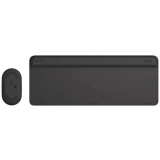 Клавиатура + мышь Logitech MK470 Slim Wireless Combo Black (920-009204/9180) (920-009204/920-009180)
