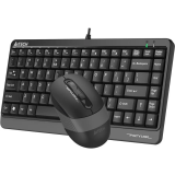 Клавиатура + мышь A4Tech Fstyler F1110 Black/Grey (F1110 GREY)