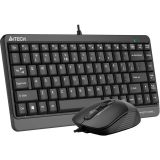 Клавиатура + мышь A4Tech Fstyler F1110 Black/Grey (F1110 GREY)