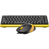 Клавиатура + мышь A4Tech Fstyler F1110 Bumblebee