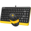 Клавиатура + мышь A4Tech Fstyler F1110 Bumblebee - фото 4