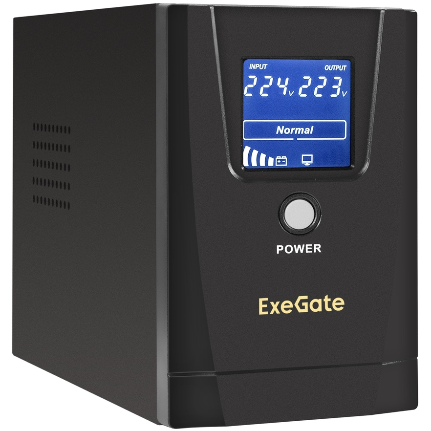 ИБП ExeGate Power Smart ULB-500 LCD AVR 2SH - EX294613RUS