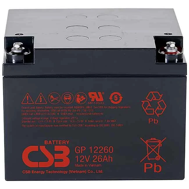 Аккумуляторная батарея CSB GP12260 - фото 2