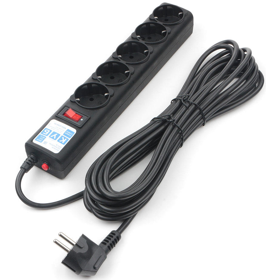 Сетевой фильтр Power Cube SPG5-С2 Black - фото 3