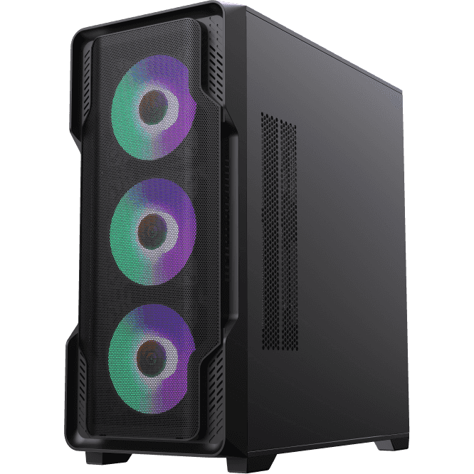 Корпус GameMax Siege Black - SIEGE BK - фото 3