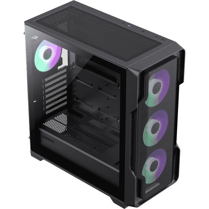 Корпус GameMax Siege Black - SIEGE BK - фото 6