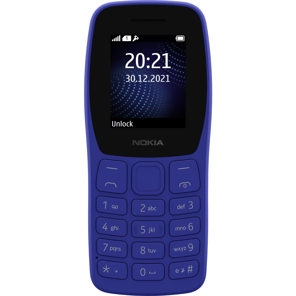 Телефон Nokia 105 Dual Sim (2022) Blue - 11SIAL01A01 - фото 2