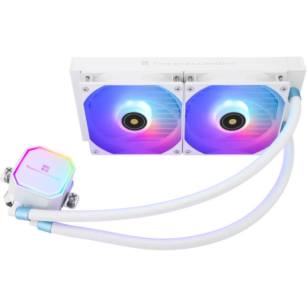 Система жидкостного охлаждения Thermalright Frozen Prism 240 White ARGB - F-PRISM-240-WH-ARGB - фото 2