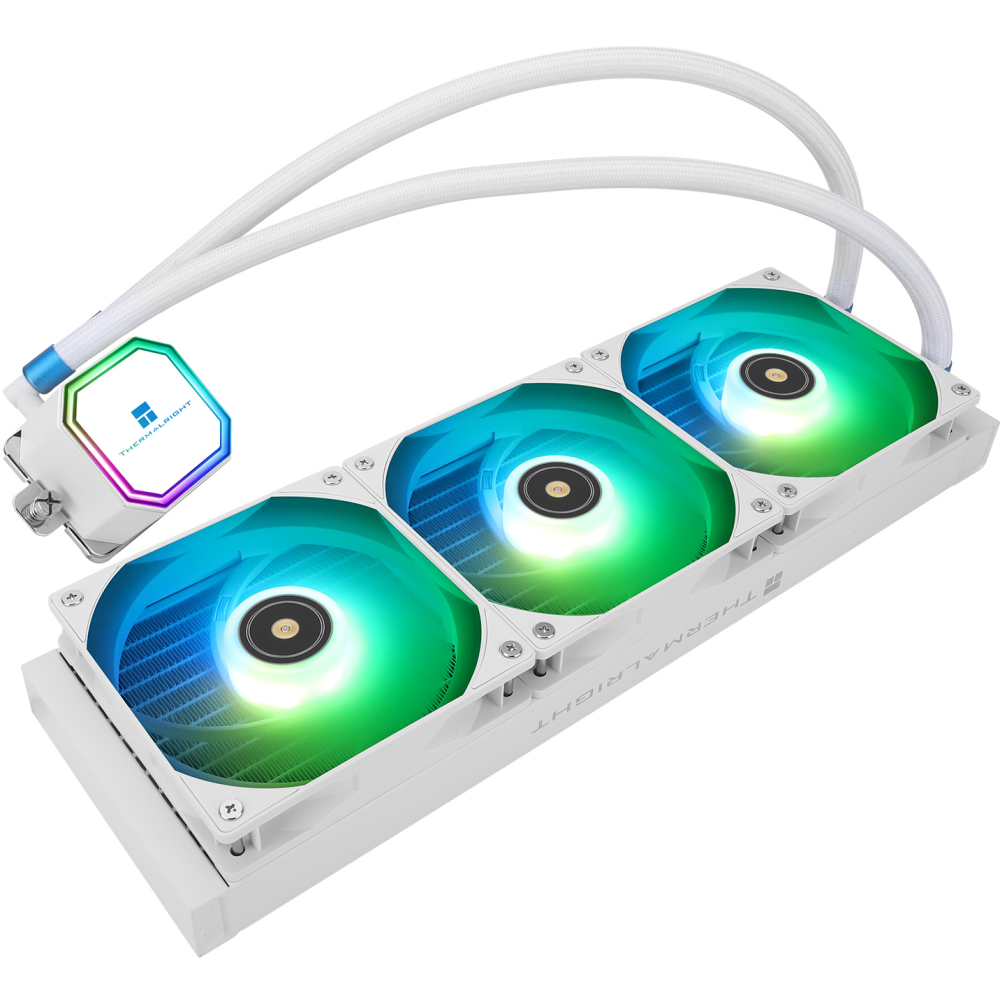Система жидкостного охлаждения Thermalright Frozen Prism 360 White ARGB - F-PRISM-360-WH-ARGB - фото 3