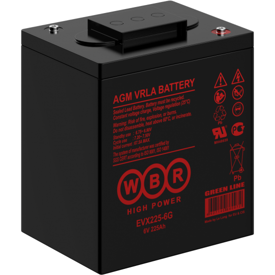 Аккумуляторная батарея WBR EVX225-6G