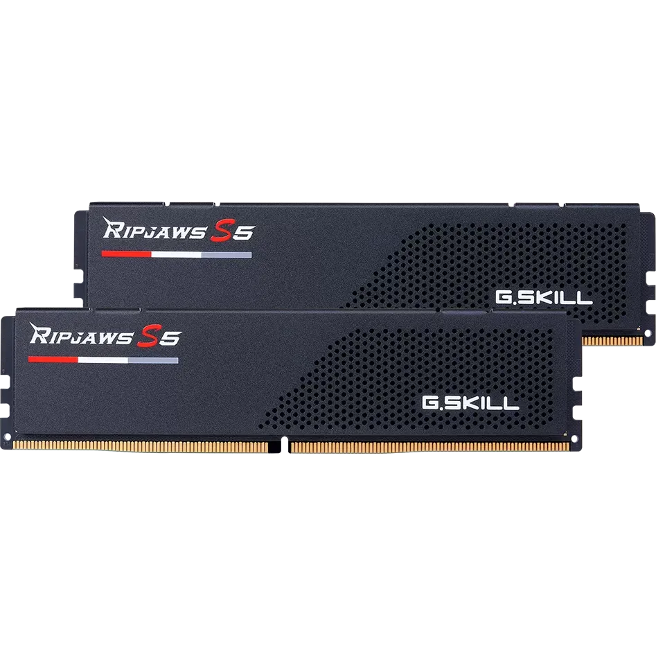 Оперативная память 64Gb DDR5 6400MHz G.Skill Ripjaws S5 (F5-6400J3239G32GX2-RS5K) (2x32Gb KIT)