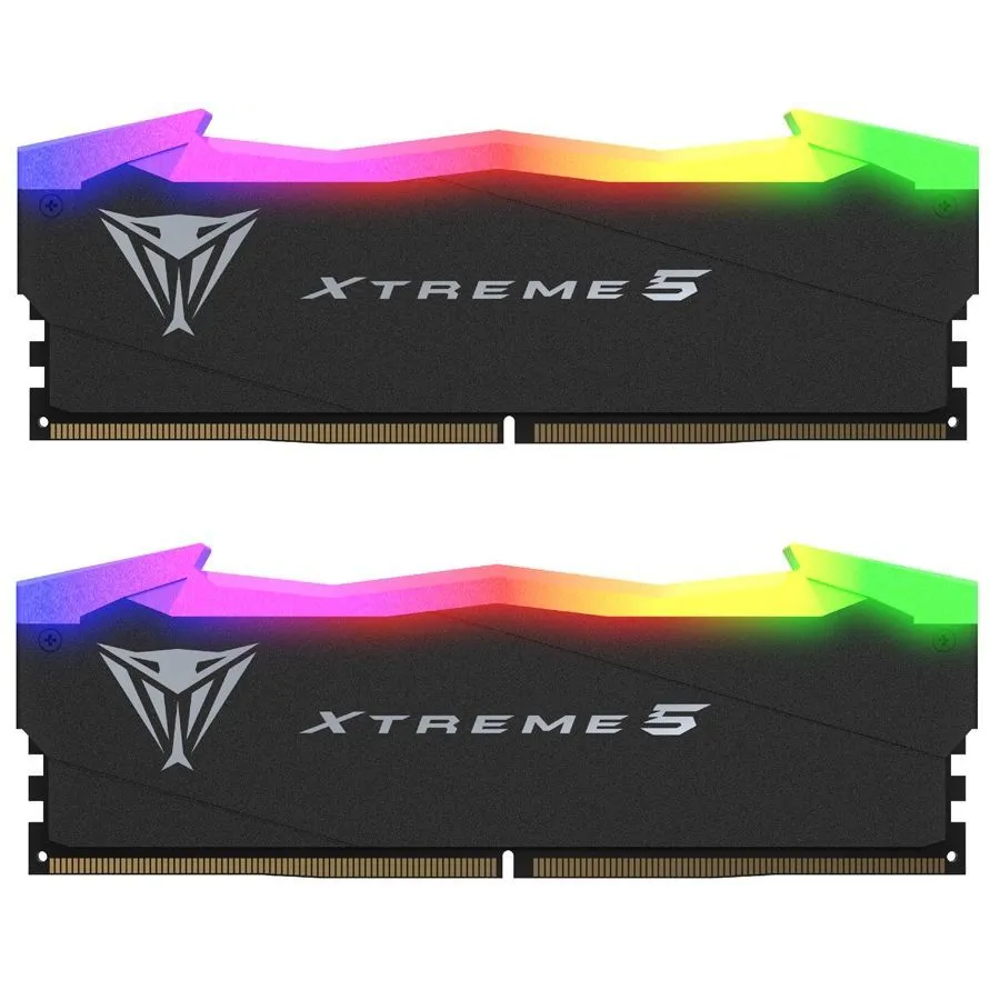 Оперативная память 32GB DDR5 8000MHz Patriot Viper Xtreme 5 RGB (PVXR532G80C38K) (2x16GB KIT)