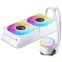 Система жидкостного охлаждения Jonsbo TG-240 ARGB White - фото 2