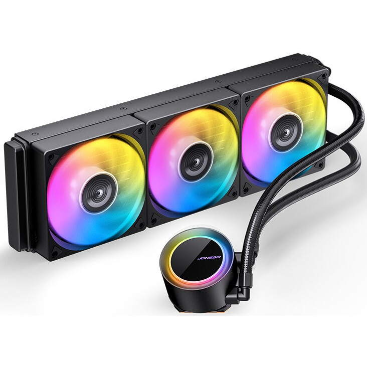 Система жидкостного охлаждения Jonsbo TG-360 ARGB Black - фото 3
