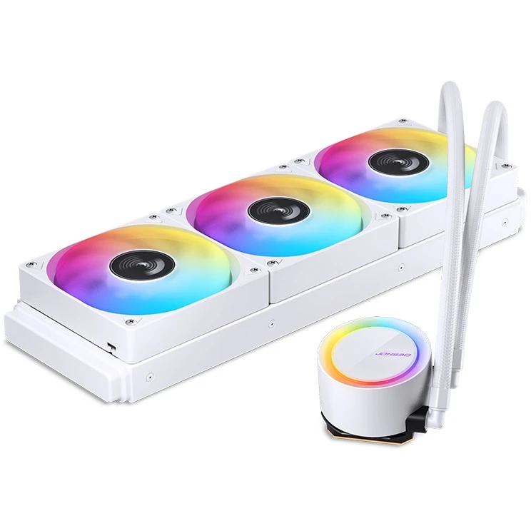 Система жидкостного охлаждения Jonsbo TG-360 ARGB White - фото 2