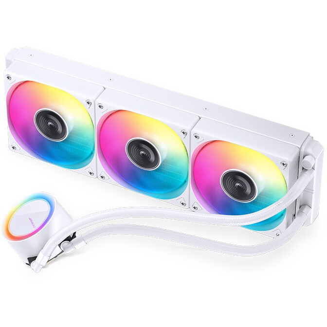 Система жидкостного охлаждения Jonsbo TG-360 ARGB White - фото 5