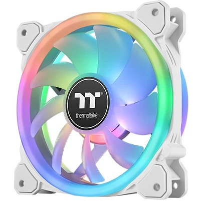 Вентиляторы для корпуса Thermaltake CL-F145-PL12SW-A SWAFAN 12 RGB Radiator Fan White (3 Fan Pack)