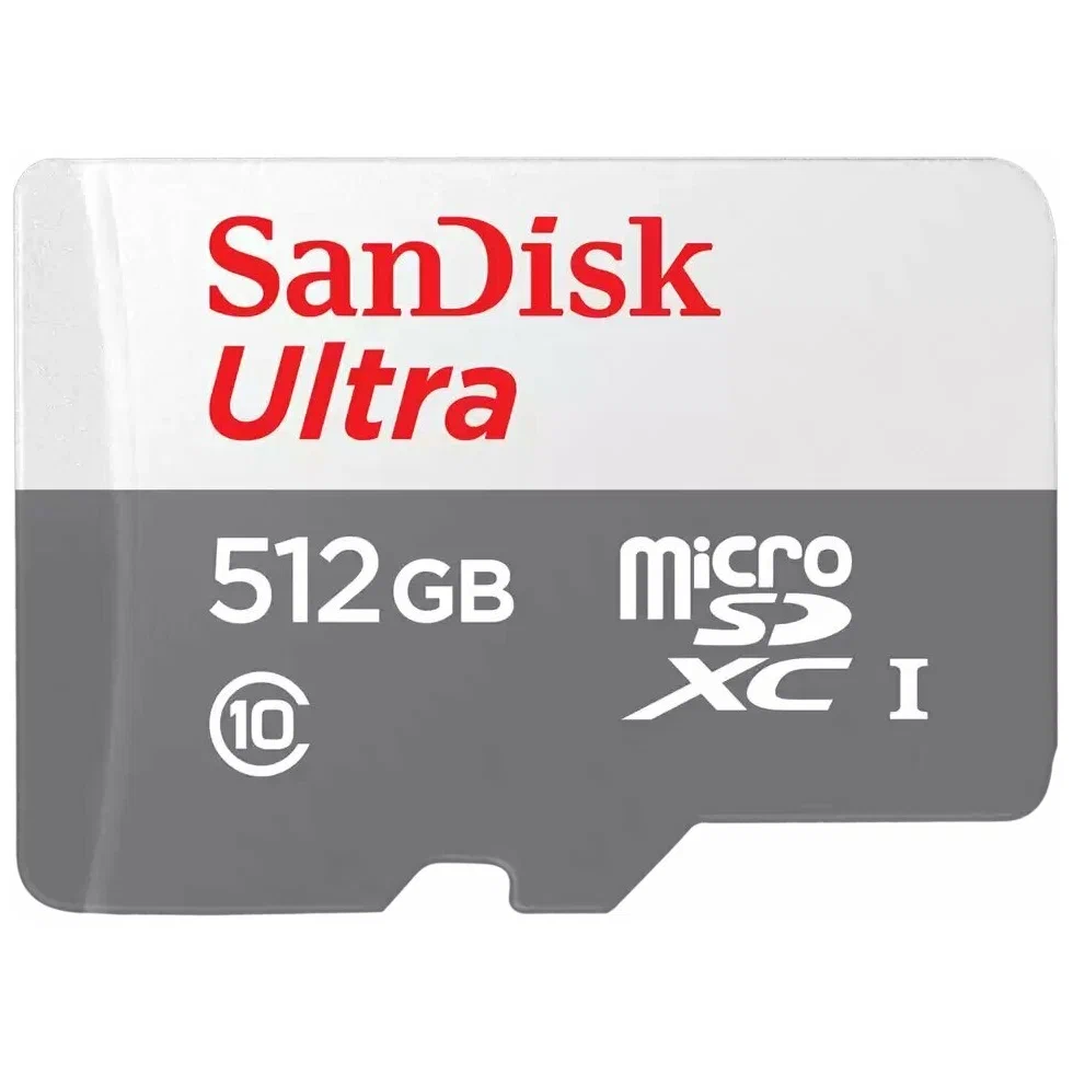 Карта памяти 512GB MicroSD SanDisk Ultra (SDSQUNR-512G-GN3MN)