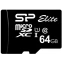 Карта памяти 64Gb MicroSD Silicon Power Elite (SP064GBSTXBV1V20)