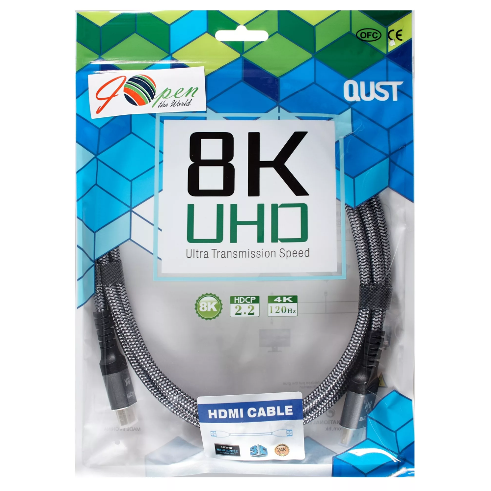 Кабель HDMI - HDMI, 2м, iOpen ACG859A-2.0 - фото 6